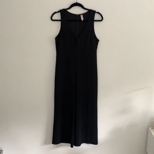 Sunset & Spring Black Low cut jumpsuit L